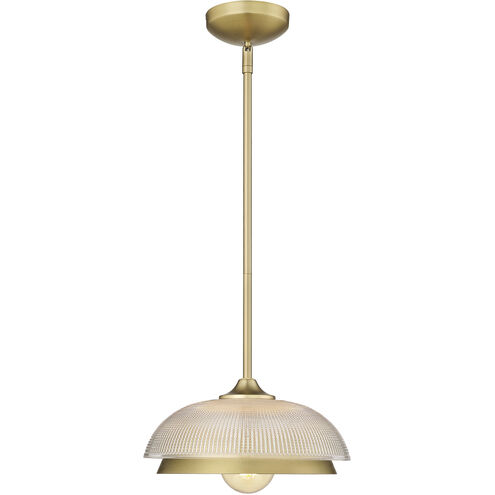 Crawford 1 Light 11.75 inch Brushed Champagne Bronze Mini Pendant Ceiling Light